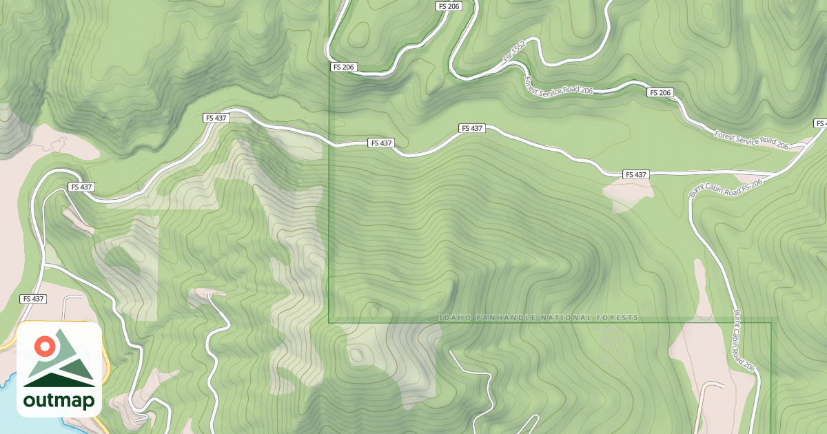 Map of HAYDEN CREEK