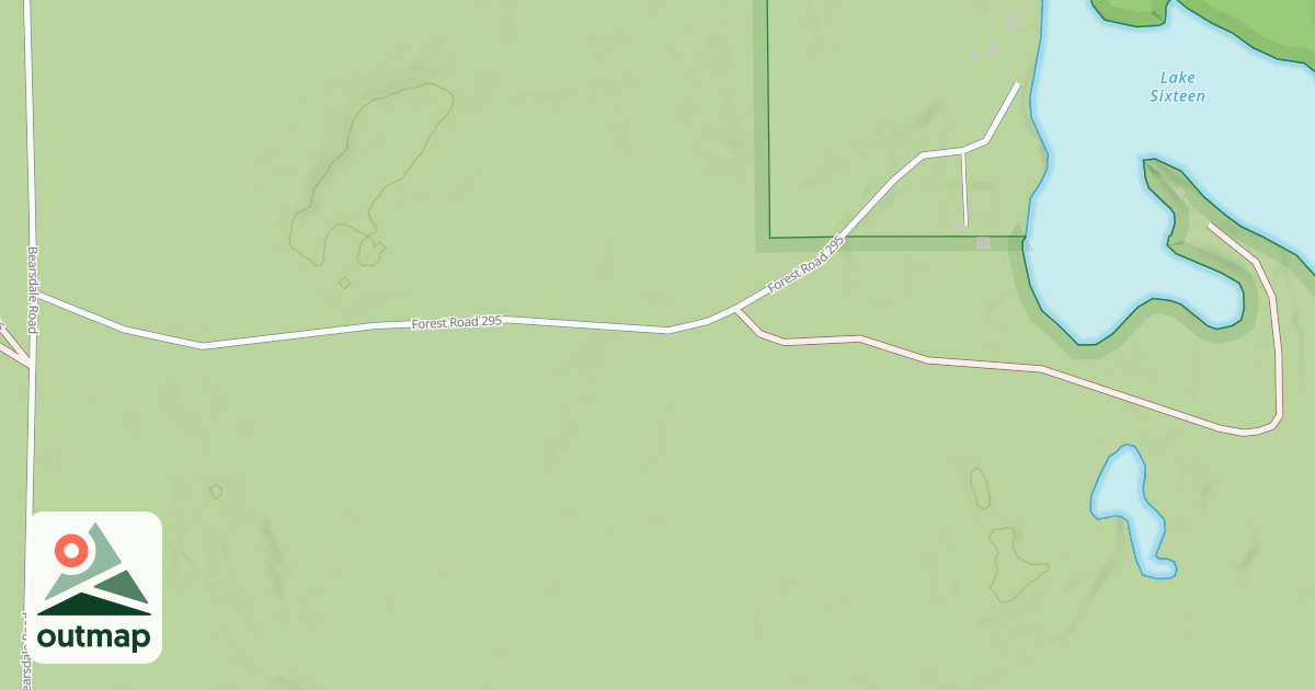 Map of FR 295