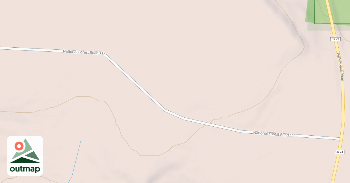 Map of BILL WLMS. MTN. RD.
