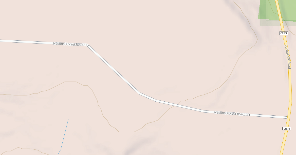 Map preview of BILL WLMS. MTN. RD.