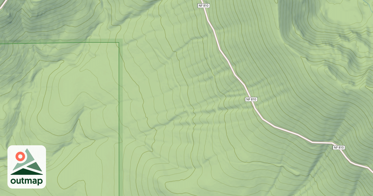 Map of USFS Motor Vehicle Use Map Roads {E80600E3-FBE2-4ECD-ACC9-D4C906187520}