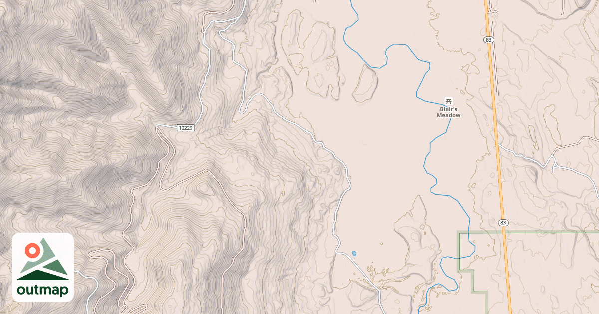 Map of GILDART FLATS