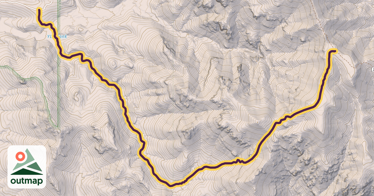Map of YLE Trail #288