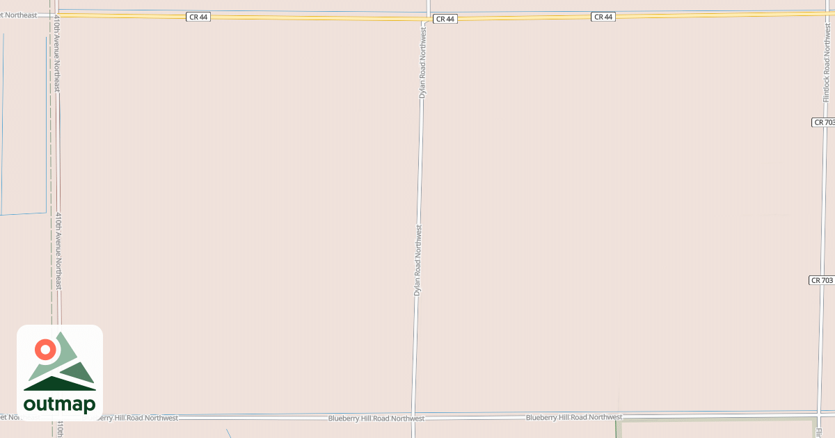Map of Fourtown-Grygla Trail System