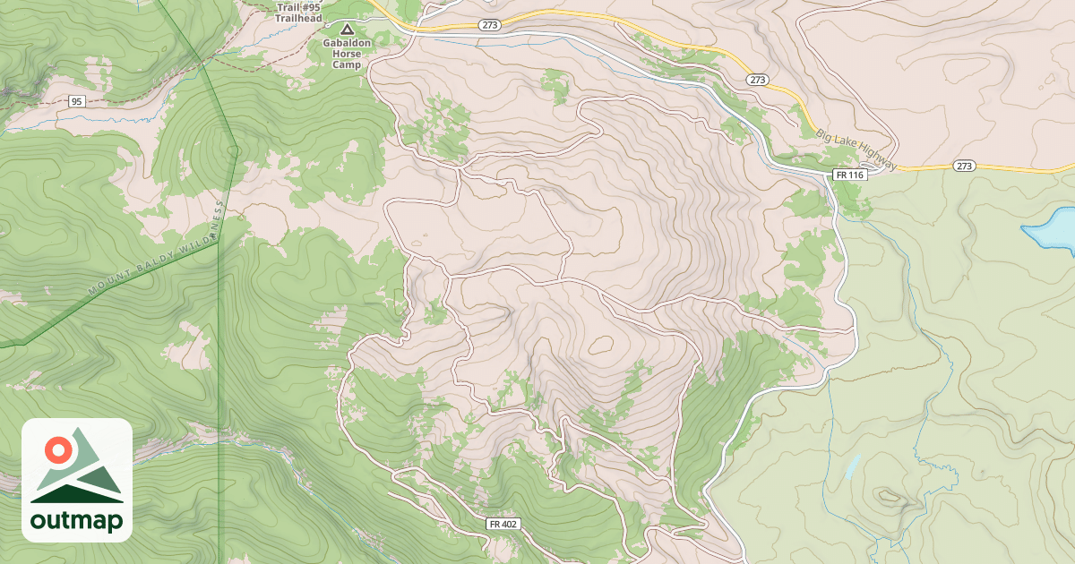 Map of USFS National Forest System Roads {37589F97-CD2E-4B16-A8D9-76CFE3A0C4DF}