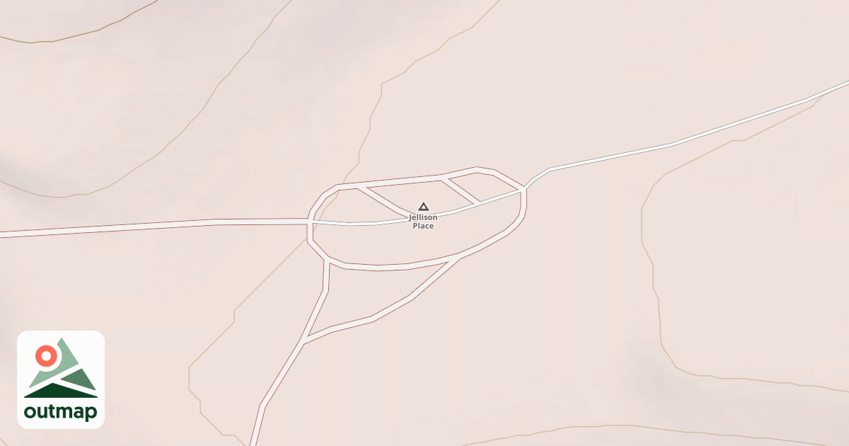 Map of JELLISON TRAILHEAD