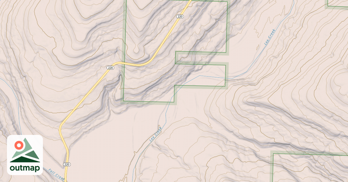 Map of BLACKBURN CREEK