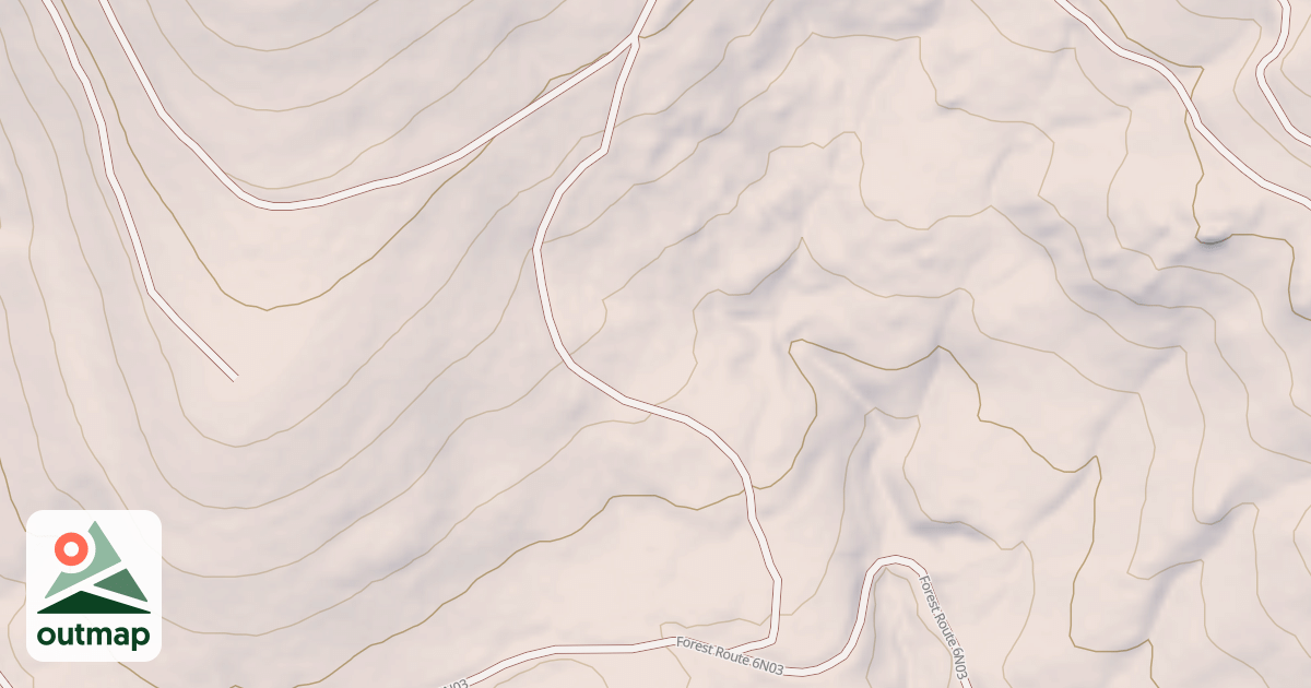 Map of USFS Motor Vehicle Use Map Roads {72252A5E-250C-48CE-B78F-FC94A056EED2}