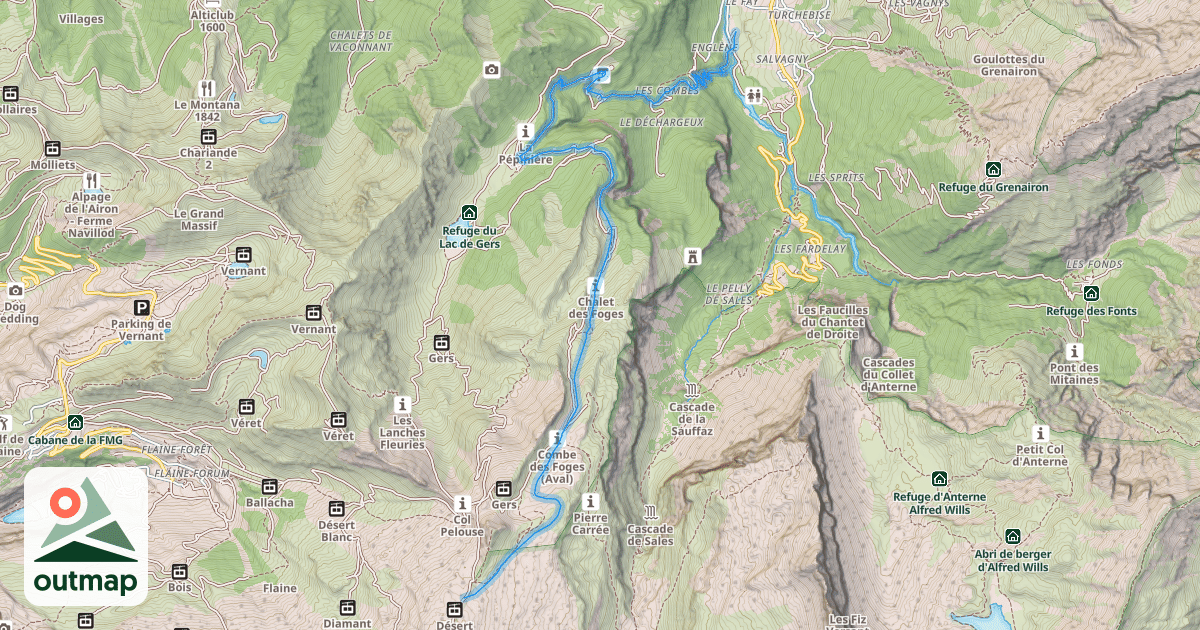 Map of Cascades
