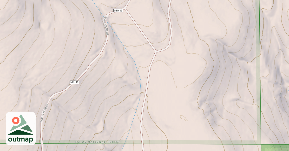Map of BIG VALLEY RIDGE