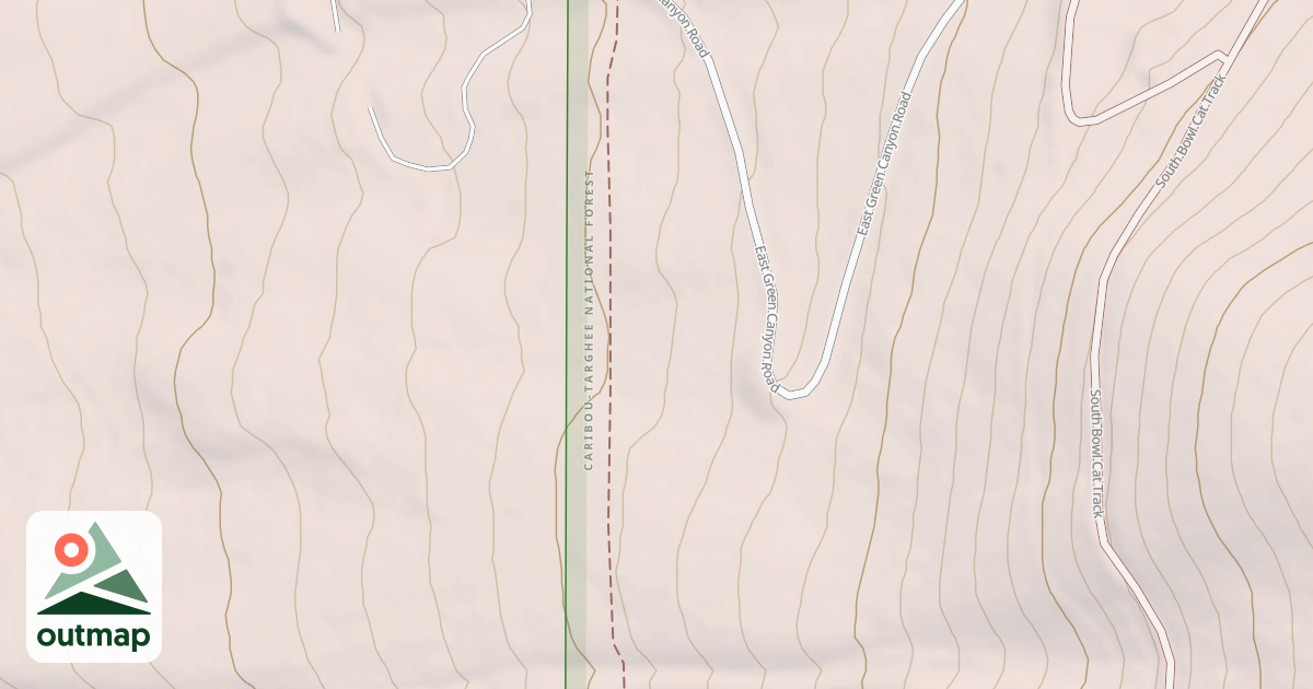 Map of Boundary Trail