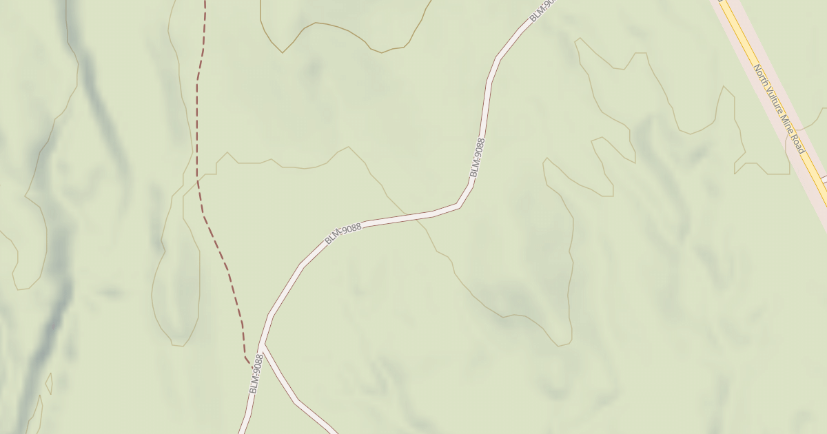 Map preview of BLM National GTLF Public Motorized Roads 11716b4f-8adb-454e-84e1-239d6d574d8d