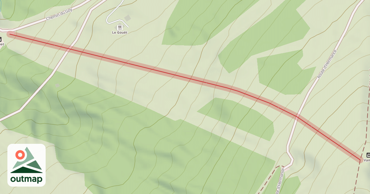 Map of Grand Choucas