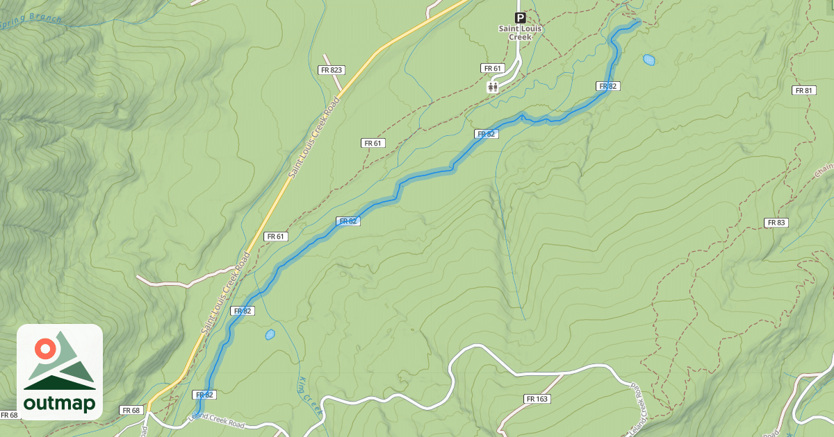 Map of Flume Trail