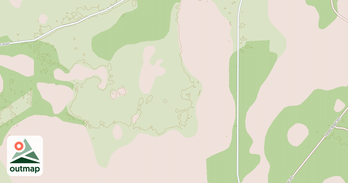 Map of USFS National Forest System Roads {C0E49A61-B45F-413C-A3CF-9779B1151393}