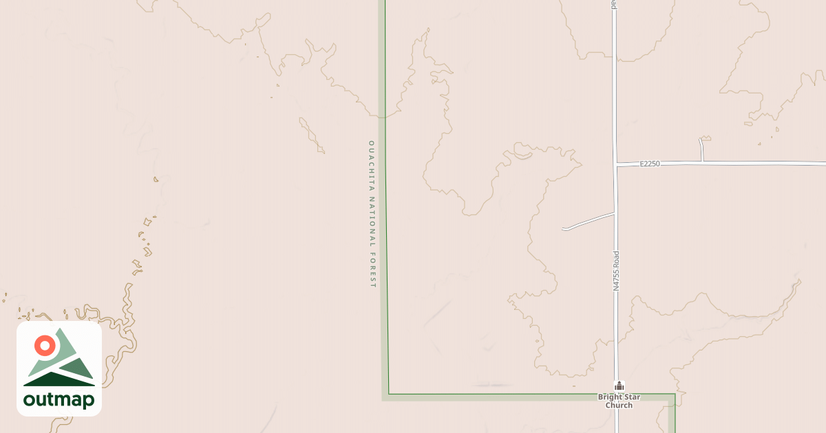 Map of BRIGHT STAR