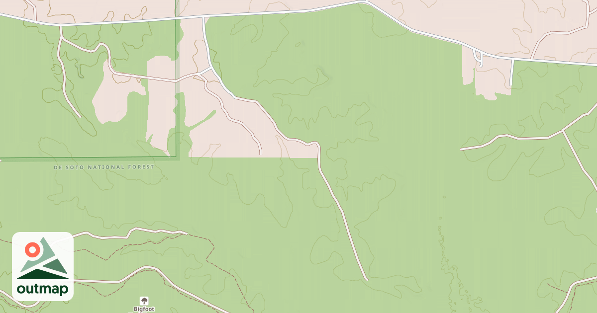 Map of BOGGY FORK