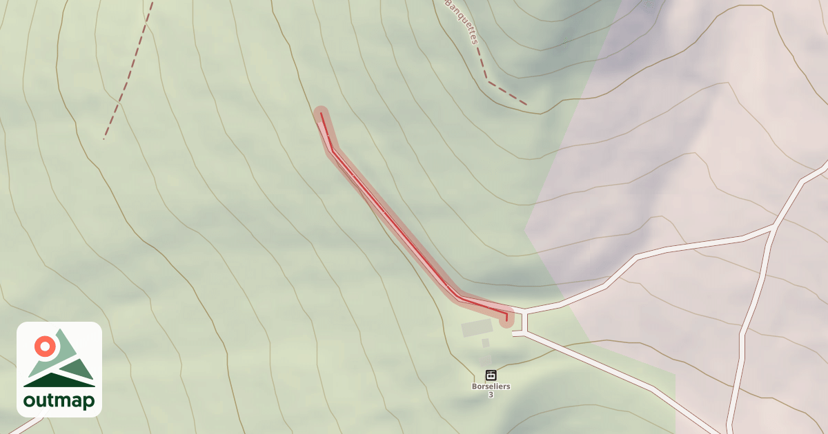 Map of Accès Stade de Slalom