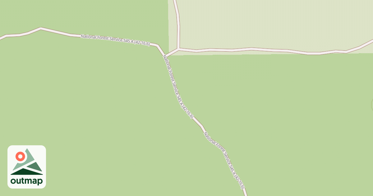 Map of USFS National Forest System Roads {87117809-B341-4BB3-BA37-2F9755347CB3}