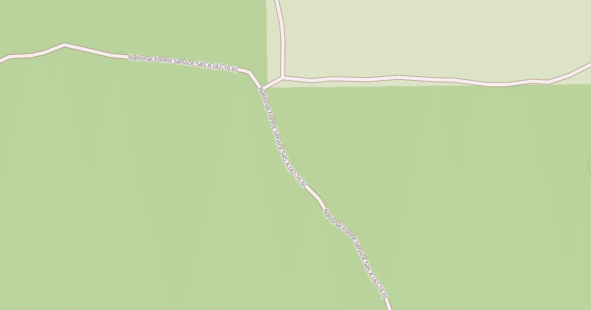 Map preview of USFS National Forest System Roads {87117809-B341-4BB3-BA37-2F9755347CB3}