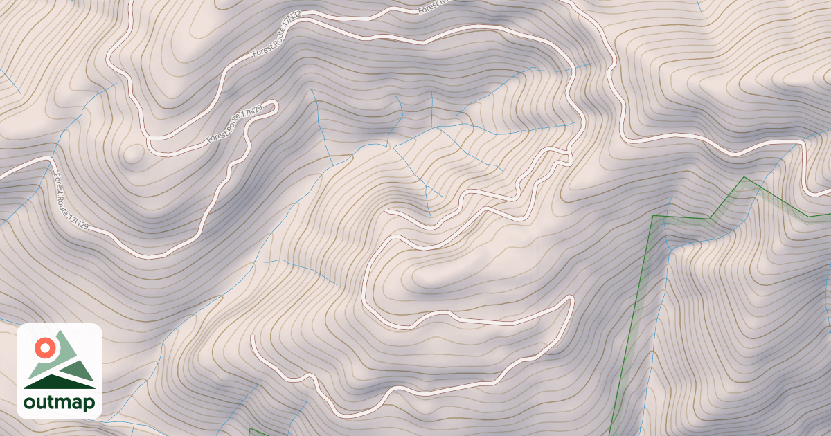 Map of FALL CREEK