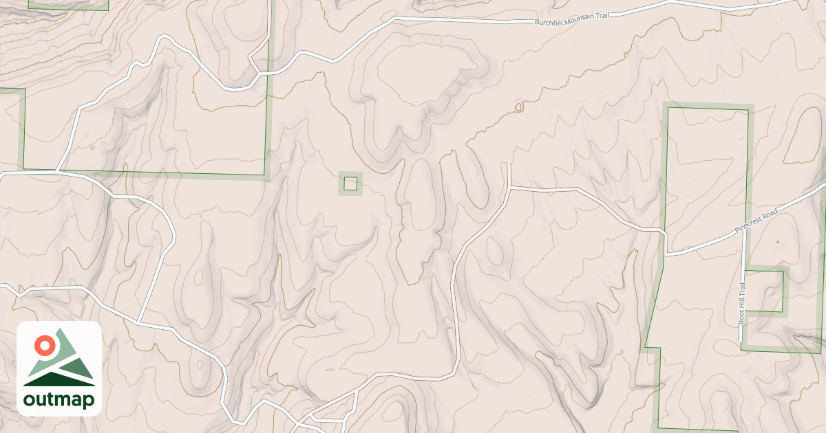 Map of BIRCHPOND