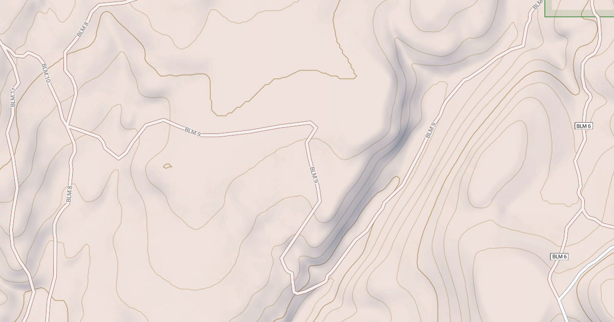 Map preview of Dry Creek Single Trail