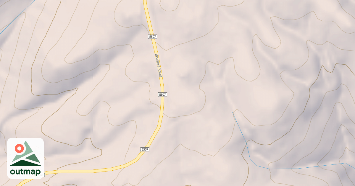 Map of BEASORE RD T14
