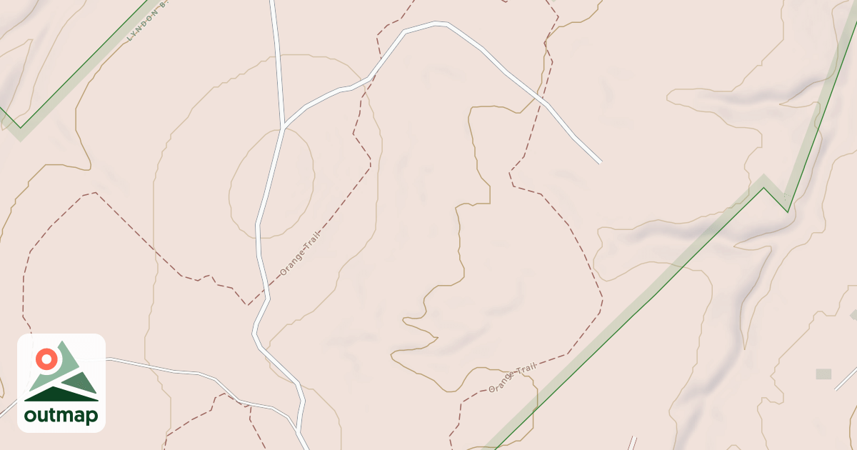 Map of USFS Motor Vehicle Use Map Roads {B4A16B03-964B-4A5A-A302-CC69829D991D}