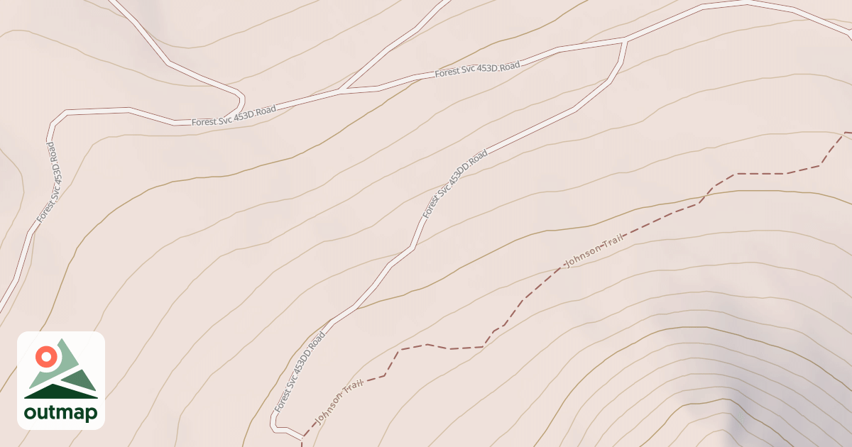 Map of USFS National Forest System Roads {459F5FC4-553D-46CA-BF22-877A15714242}