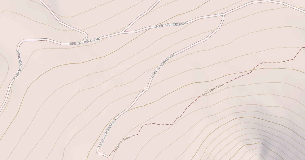 Map preview of USFS National Forest System Roads {459F5FC4-553D-46CA-BF22-877A15714242}