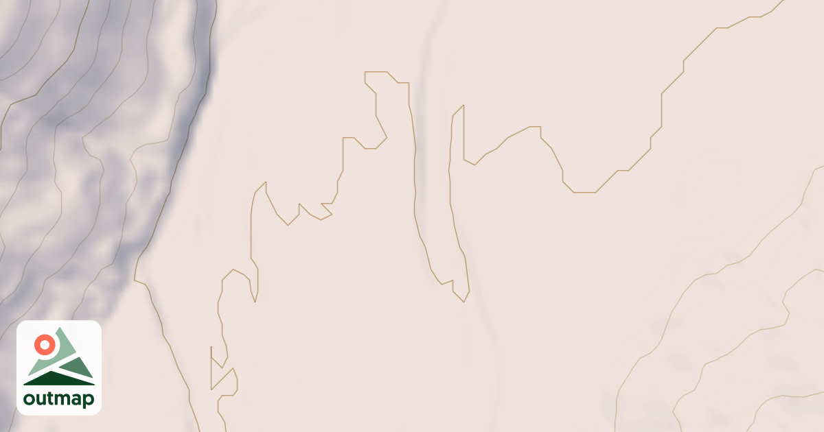 Map of Huckleberry Mtn-Orange