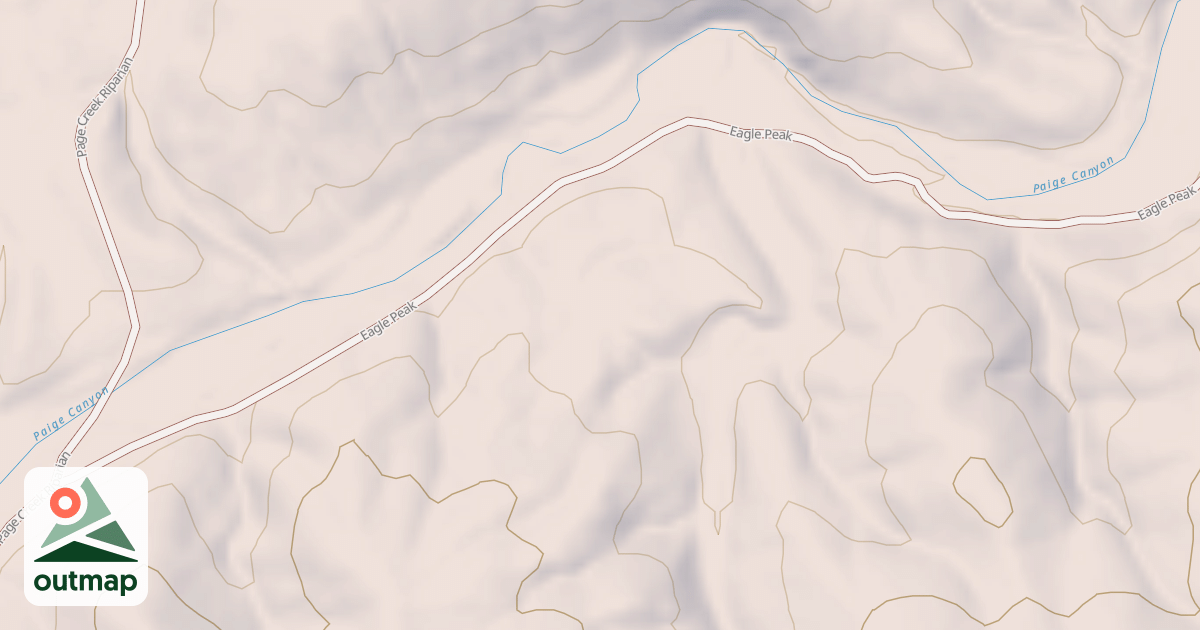 Map of EAGLE PEAK