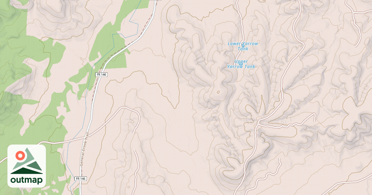 Map of USFS National Forest System Roads {5D97DF4A-3444-4D03-83DB-1D85F4BF9E22}