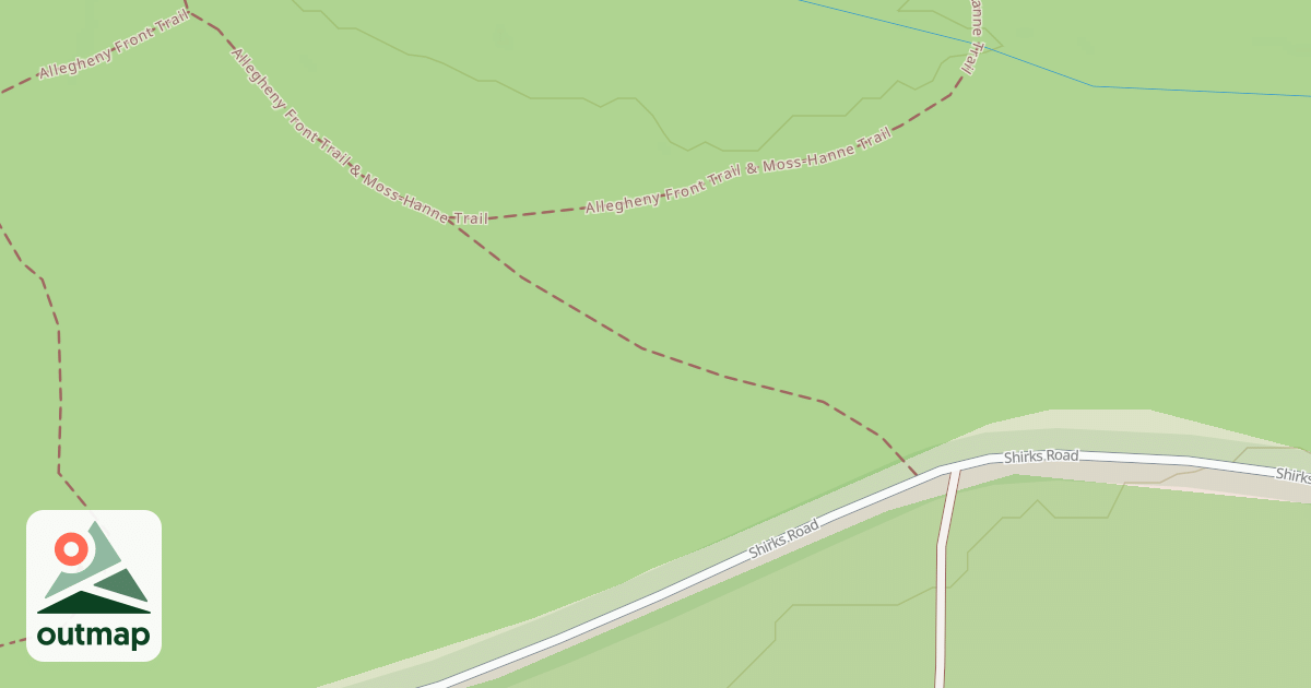 Map of Black Moshannon State Park Trails