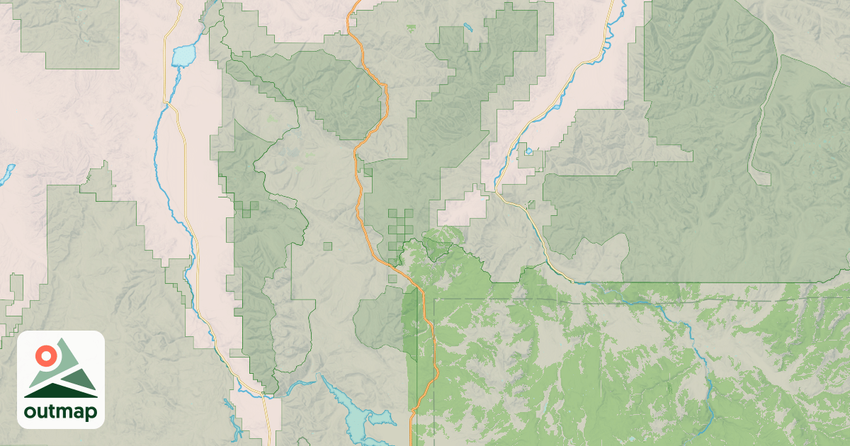 Map of BLACKMORE CAMP