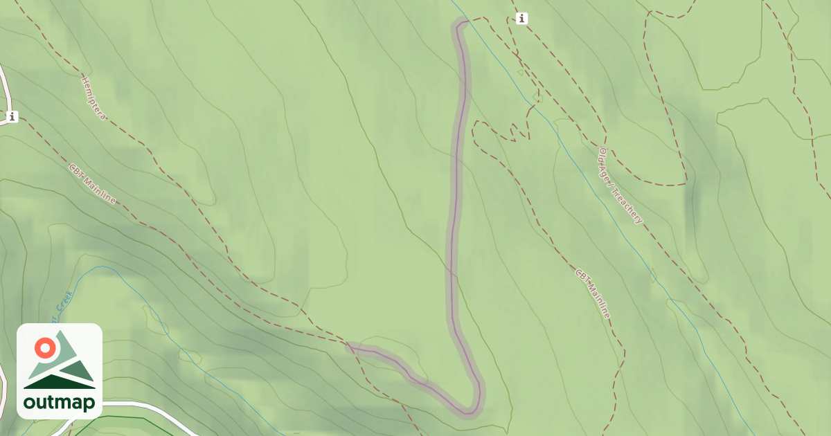 Map of Alpine Meadows