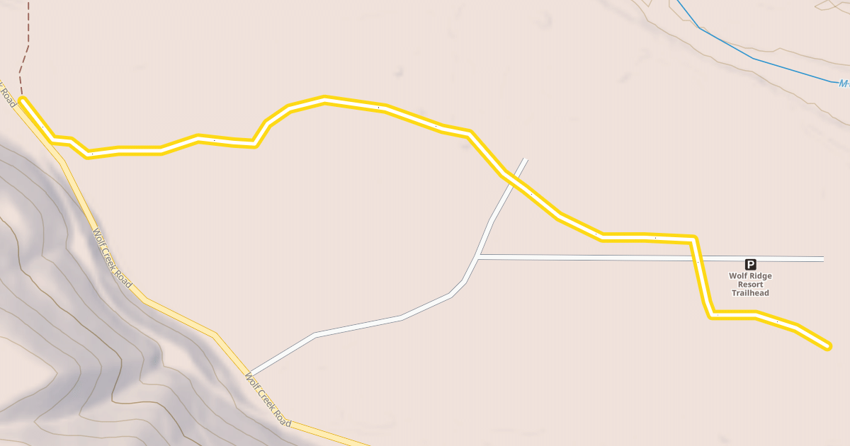 Map preview of Methow Community Trail- Wolf Ridge to Browns Farm