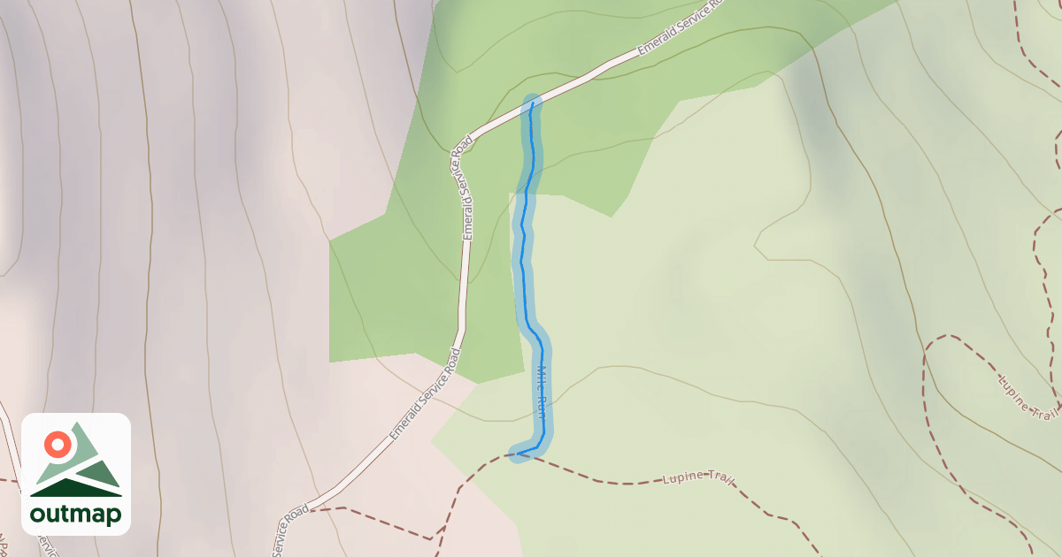Map of Mile Run