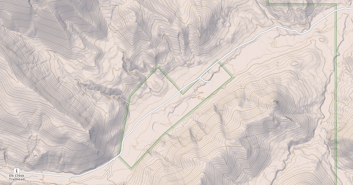 Map preview of ELK CREEK