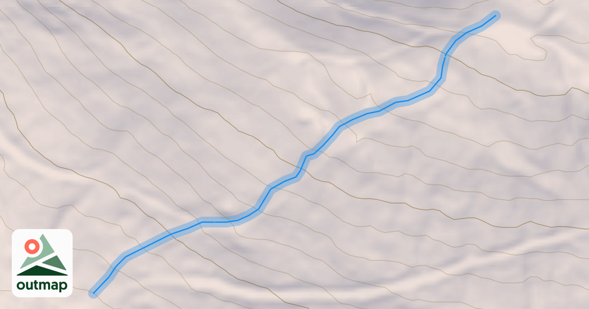 Map of Artist Falls