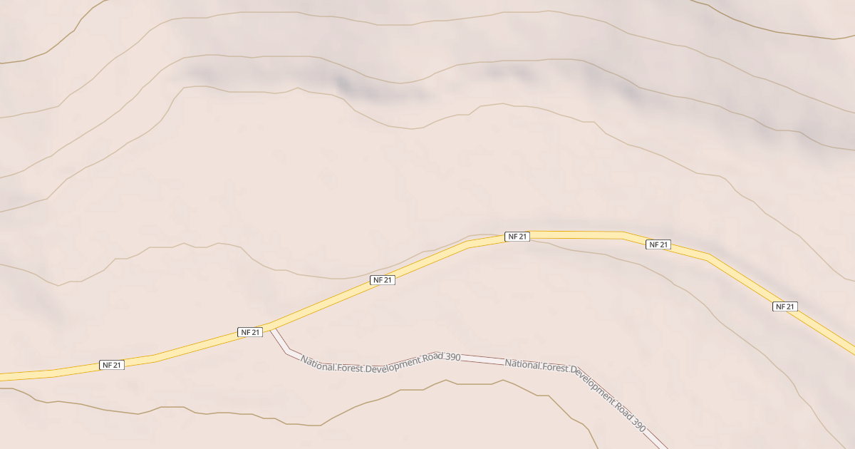 Map preview of USFS Motor Vehicle Use Map Roads {E2824198-F458-41A3-ADAF-3BA0EA8A558C}