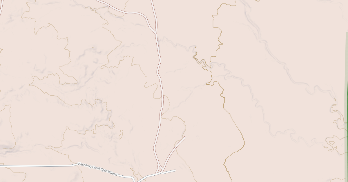 Map preview of WEST FROG CR. SPUR A