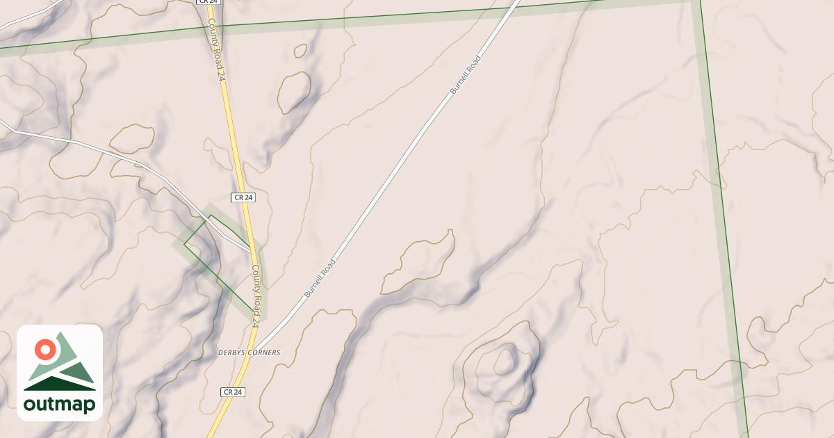 Map of Lariat Trail