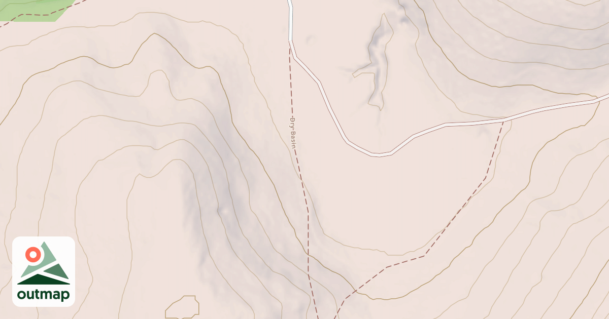 Map of DRY BASIN ALT