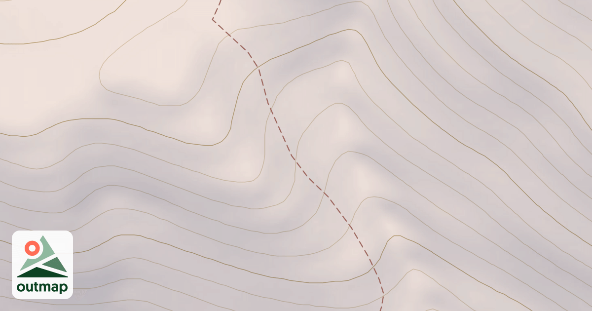 Map of Calamity Creek