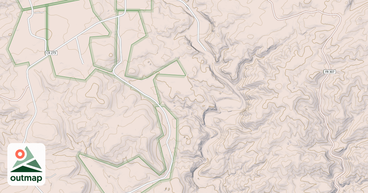 Map of LAYTON CANYON