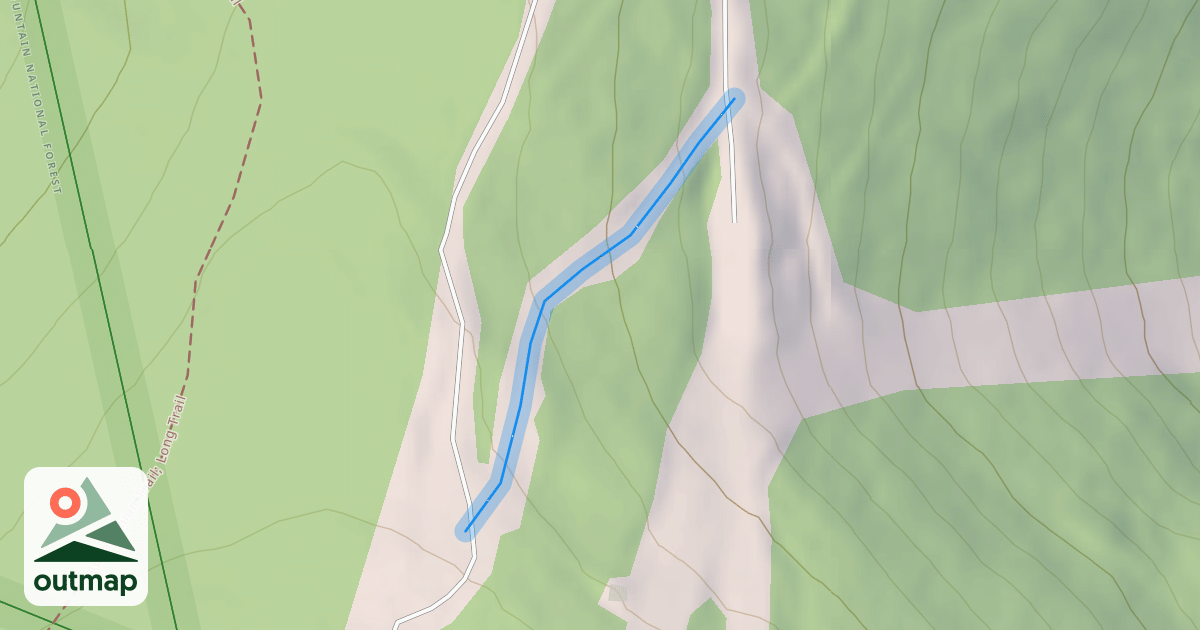 Map of Ridge Run
