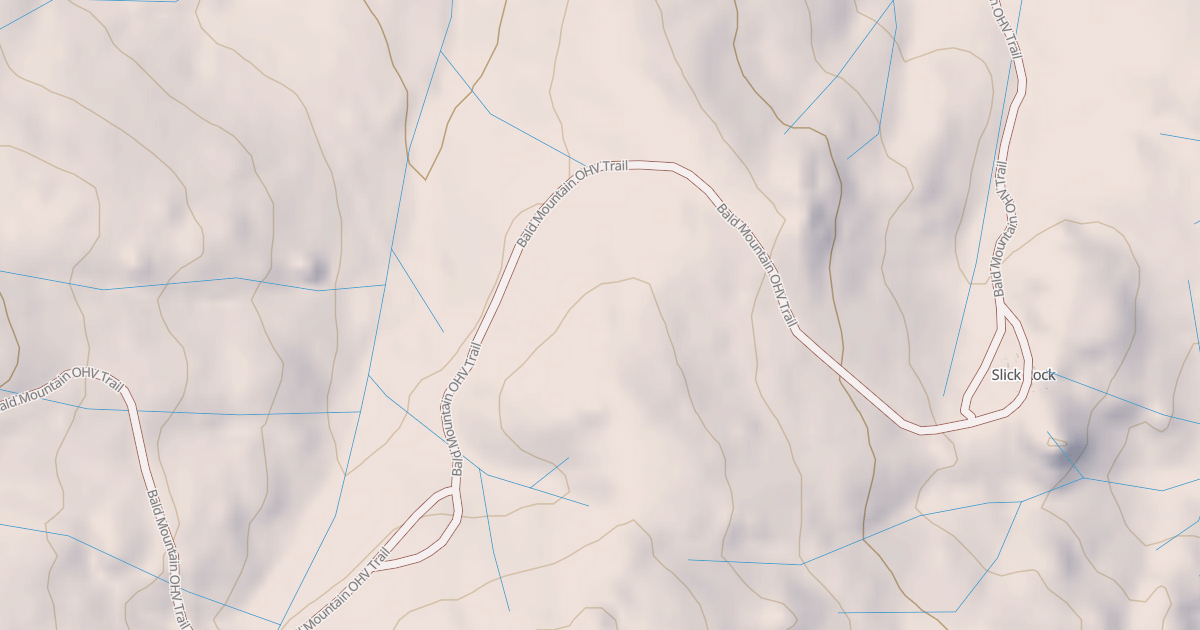 Map preview of BALD MOUNTAIN T9