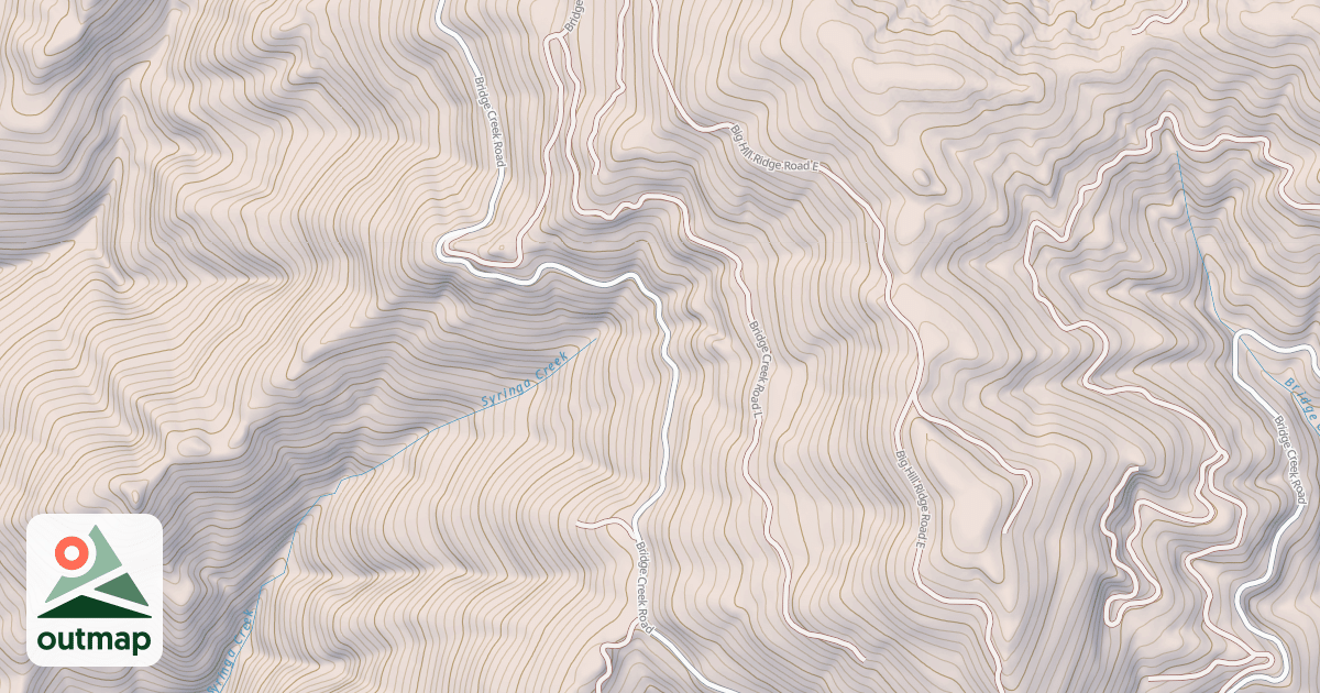 Map of BRIDGE CREEK L